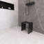 Tabouret de douche HIGEINE en surface solide, tabouret de salle de bain autoportant