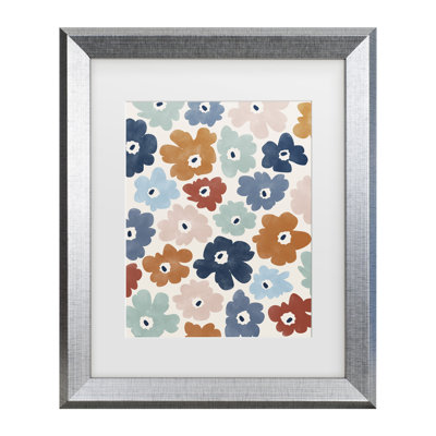 Elena Ristova Rust 77 Matted Framed Art