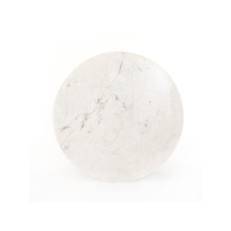 Gage Round Marble Dining Table