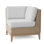 Frances Outdoor Corner Wedge Lounge Chair