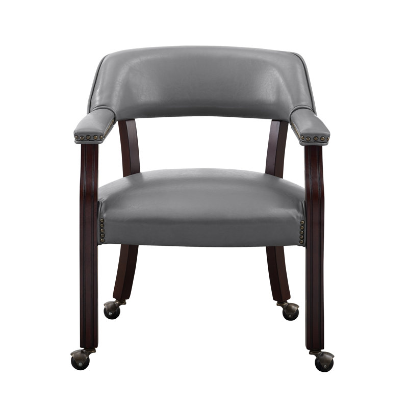 Alandria 18'' H Upholstered Dining Chair, Gray