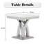 Ensemble de table de salon en marbre 3 pièces-103233062