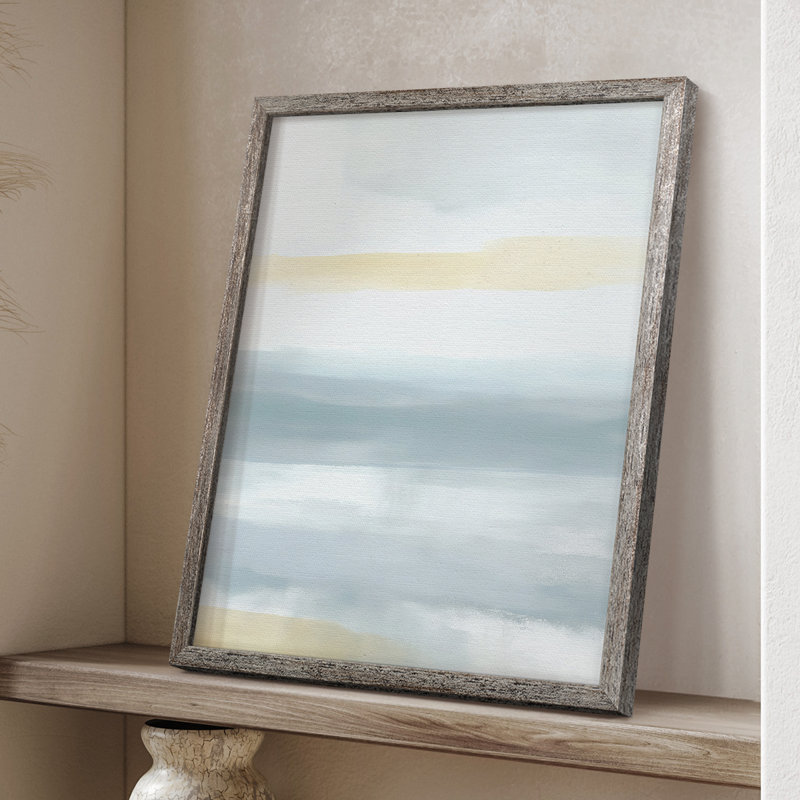 ABSTRACT Series DCCCLXII, reproduction encadrée - bois massif, H 21 po x l 17 po