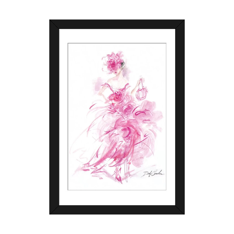 « parisian night », impression sur toile, H 32 po x l 24 po x P 1 po, Papier d'art encadré noir, Blanc