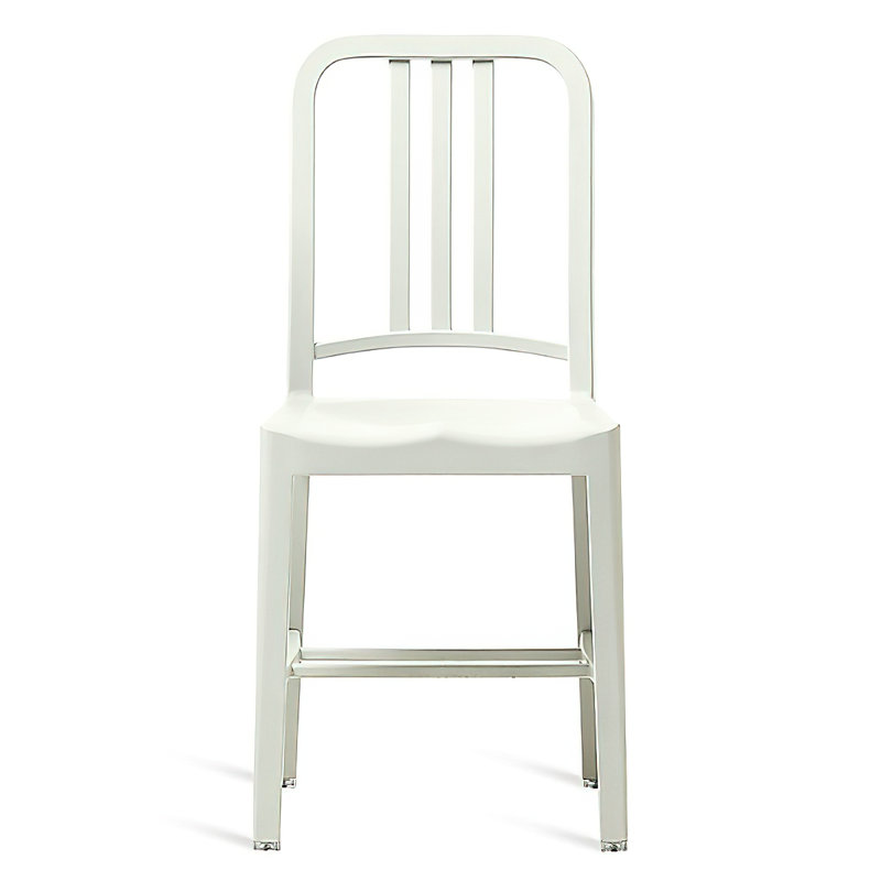 Jacky 18'' H Stacking Side Chair, White