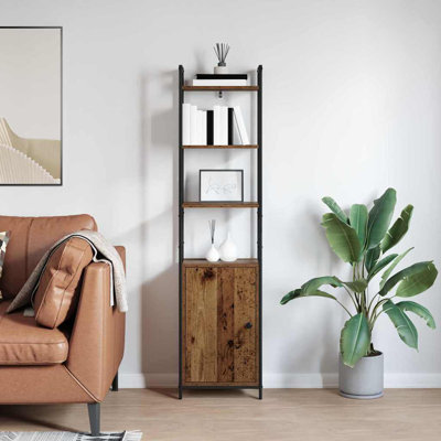 161cm H x 40cm W Steel Book Cabinet Bookcase