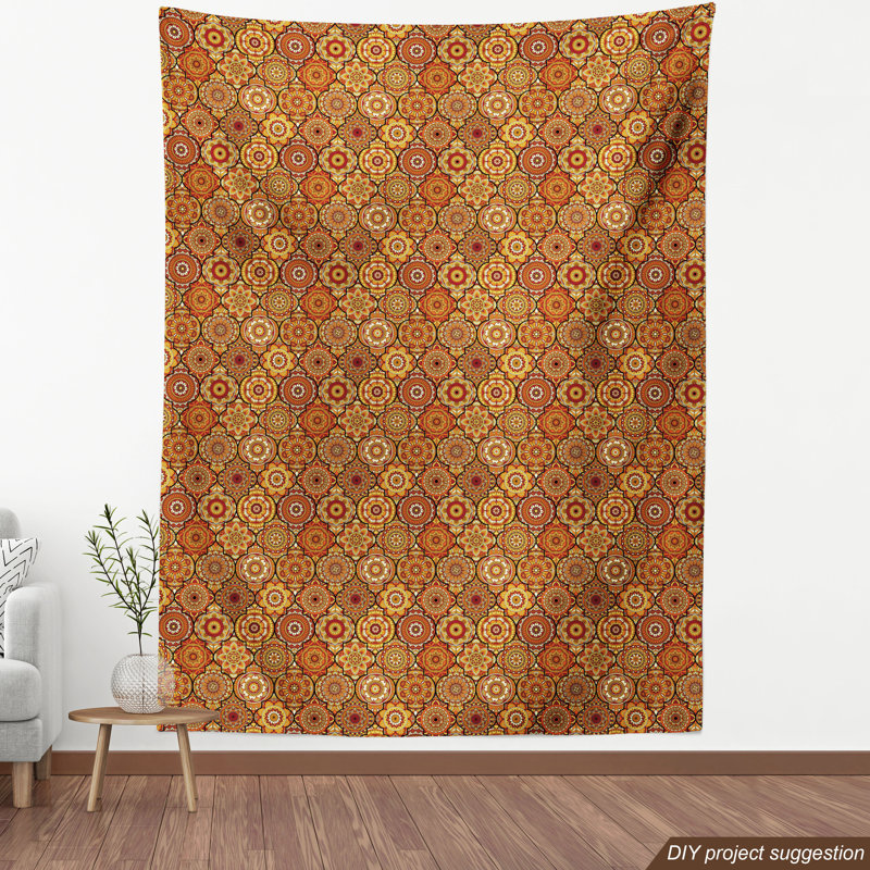 Tissu marocain, H 36 po x l 58 po x P 1 po