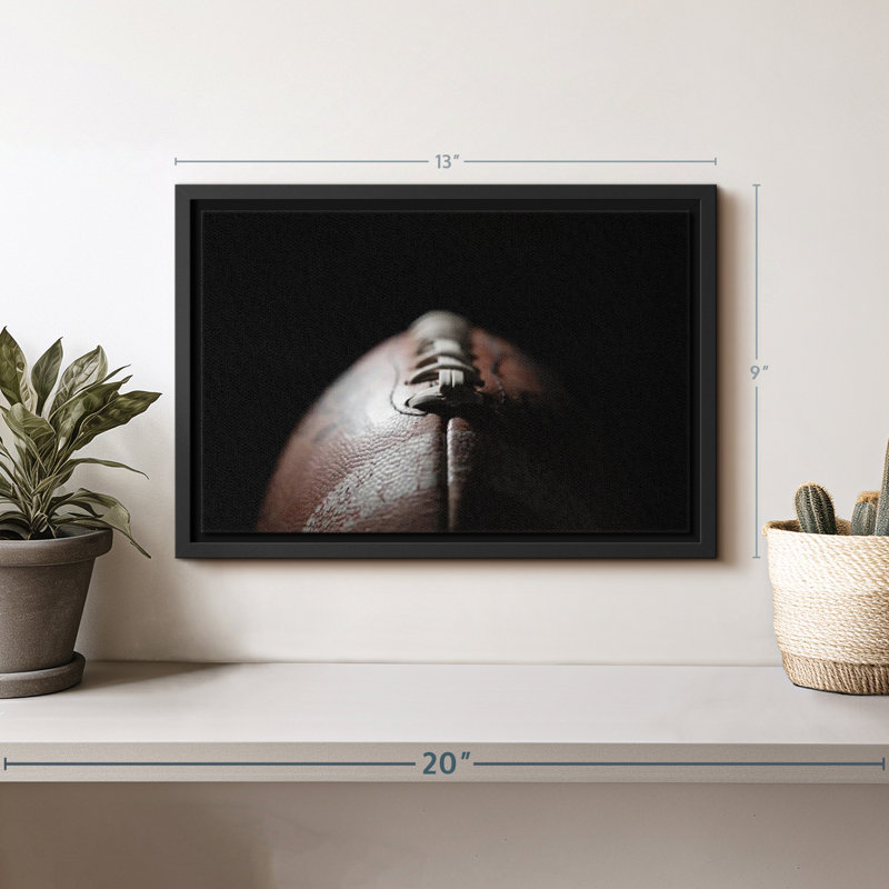 «Dramatic Football», reproduction sur toile, H 9 po x l 13 po