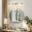 4-Light Dimmable Bathroom Vanity Light With Crystal-401811917