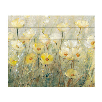 Été en fleurs II sur bois
