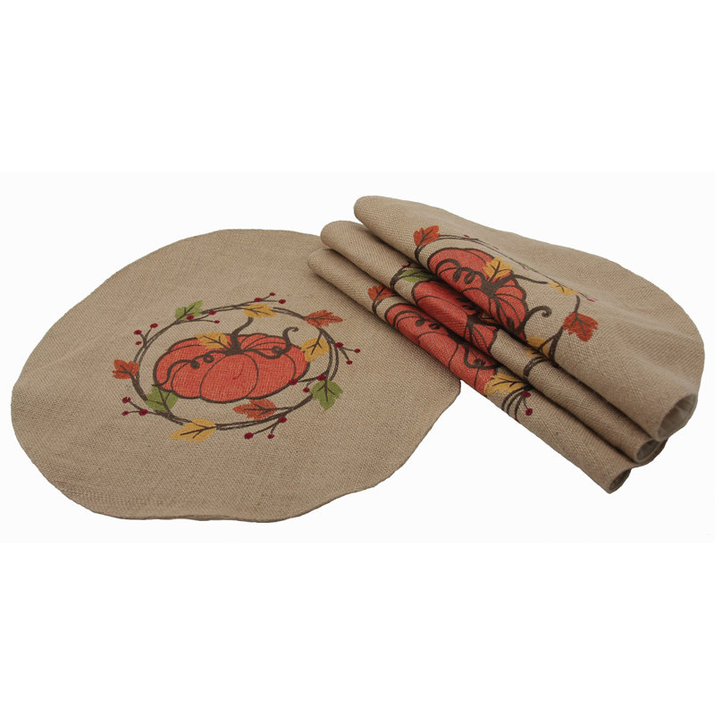 Récapitulatif 16" citrouille couronne