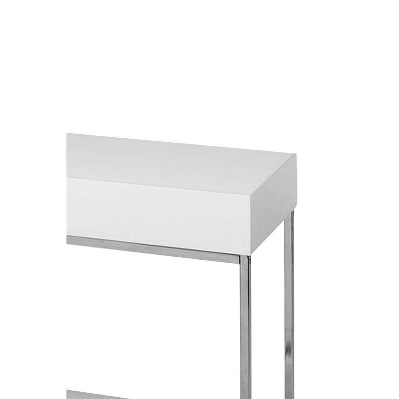 39'' Console Table, White