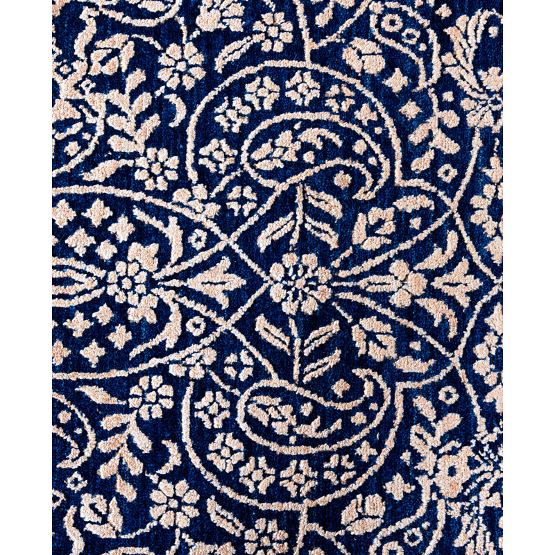 Overdyed One-of-a-Kind 9' 0" X 12' 4" Hand Knotted Area Rug