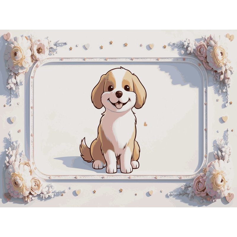 Tapis pour enfants East Urban Home, Rectangulaire 2 pi x 3 pi