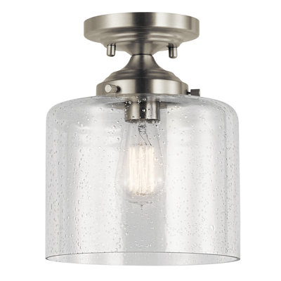 Plafonnier semi-encastré 1 lumière 8,5 po Winslow