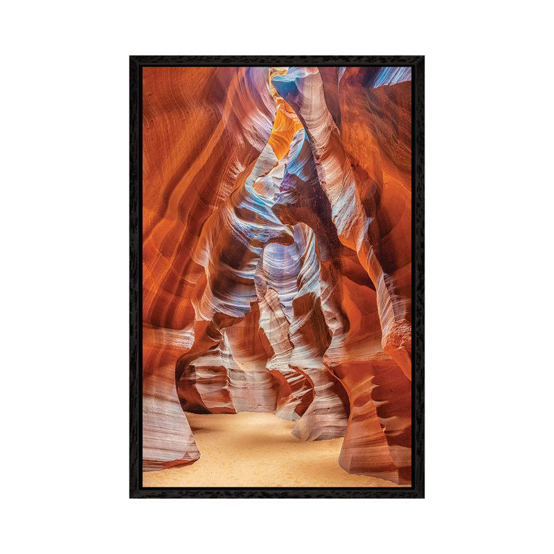 The Cathedral Room by Jeffrey C. Sink - Painting on Canvas, 66.04cm H x 45.72cm W x 3.81cm D, Black Framed