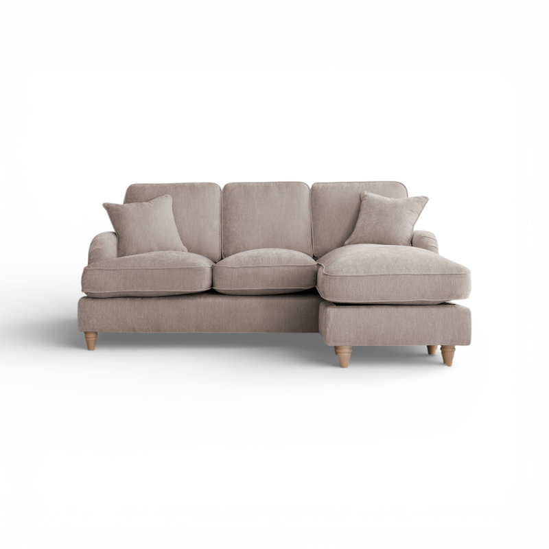 Galilee Corner Sofa, Right Hand Facing, Putty