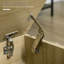 Banc de rangement à couvercle rabattable Tsakistra