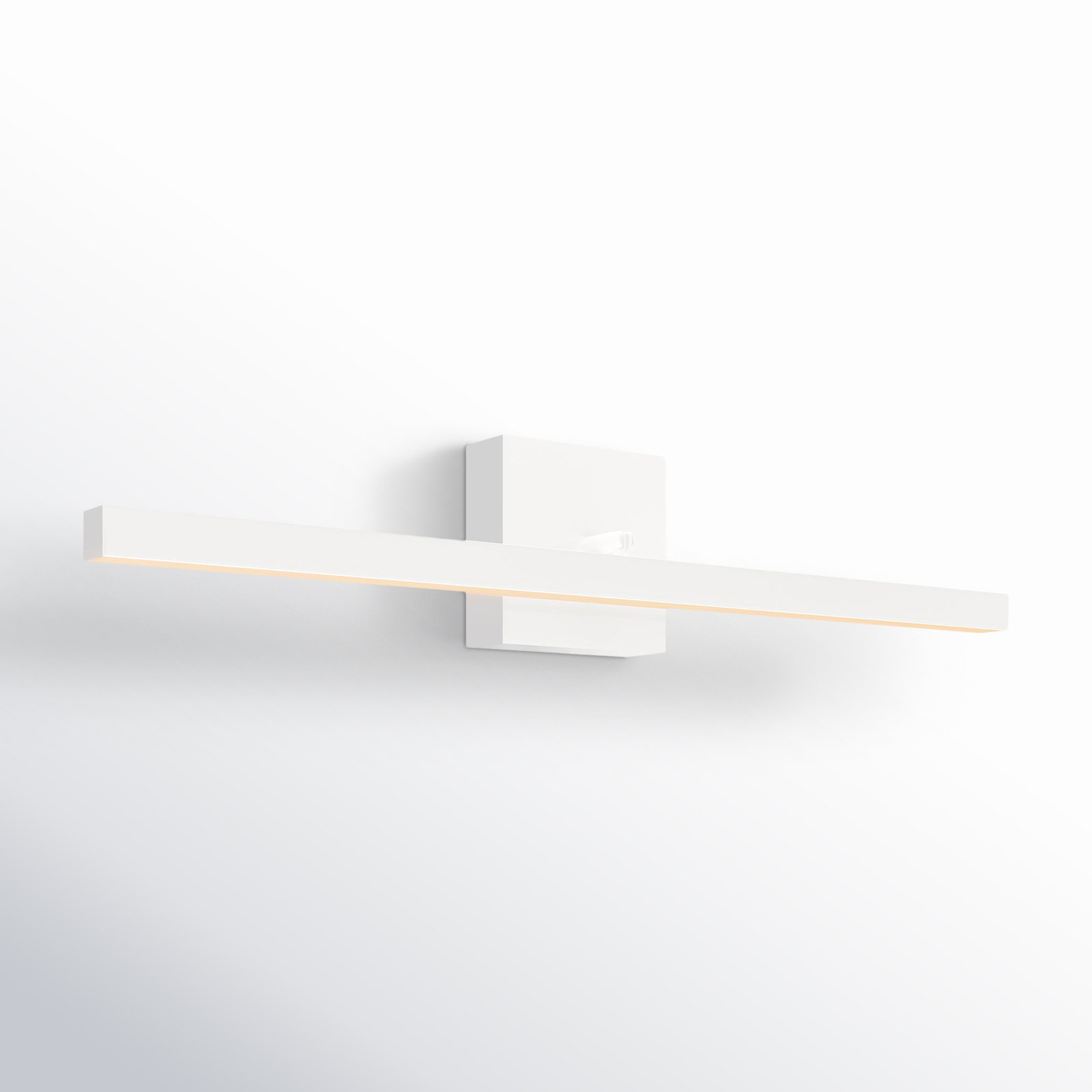 Rubie Single Dimmable LED Vanity Light, White
