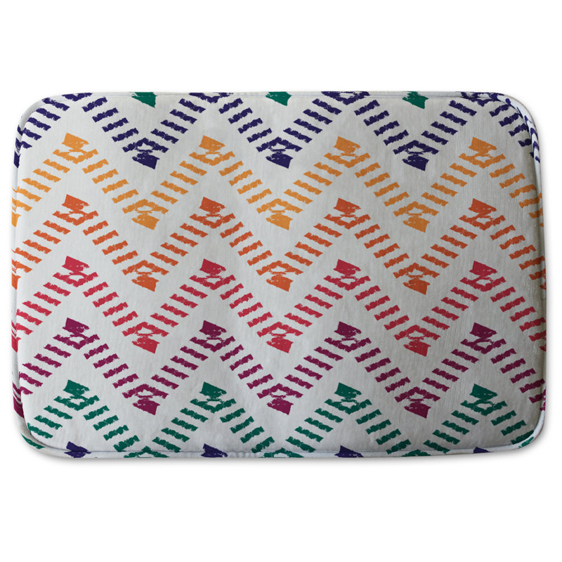 Edmon Non-Slip, Orange/Red/Green