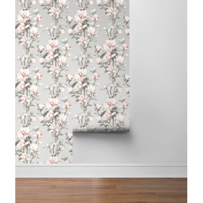Peel & Stick Floral Roll