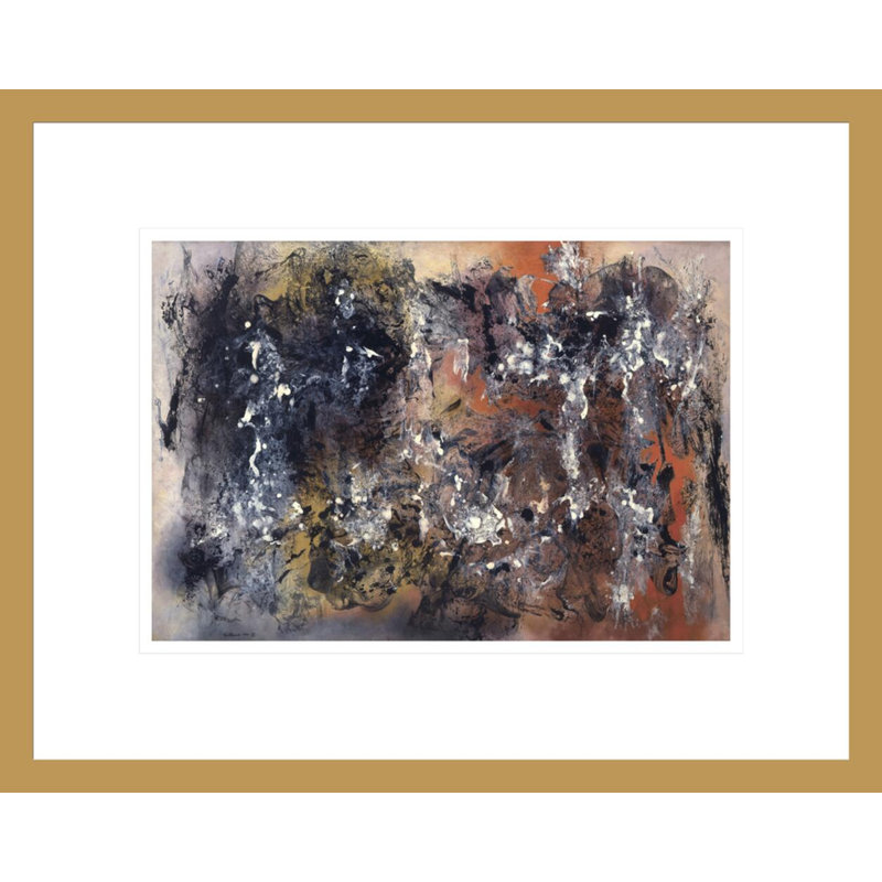 Reproduction d'art n ° 3 par Vance Kirkland, H 12,63 po x l 16,75 po
