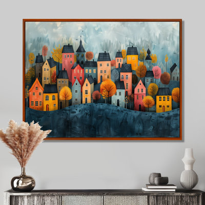 Scandinavian Nordic Style Homes In The City - Décoration murale scandinave