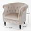 Fauteuil club champagne