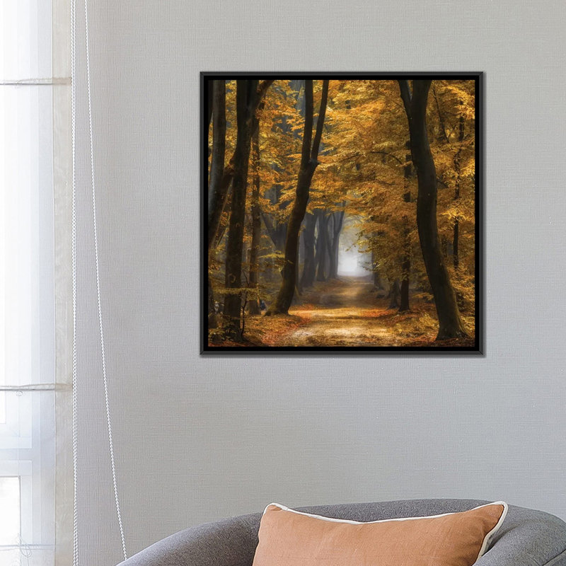 «Speuldimensions», impression sur toile, H 18 po x l 18 po x P 1,5 po, Toile avec cadre noir, Pas de tapis