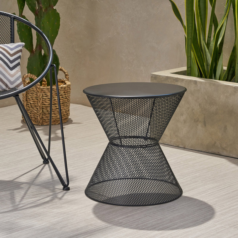 NEVADA SIDE TABLE, Matte Black