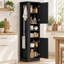Armoire de rangement de cuisine, armoire de rangement autoportante avec crochet et tablette réglable-799022249