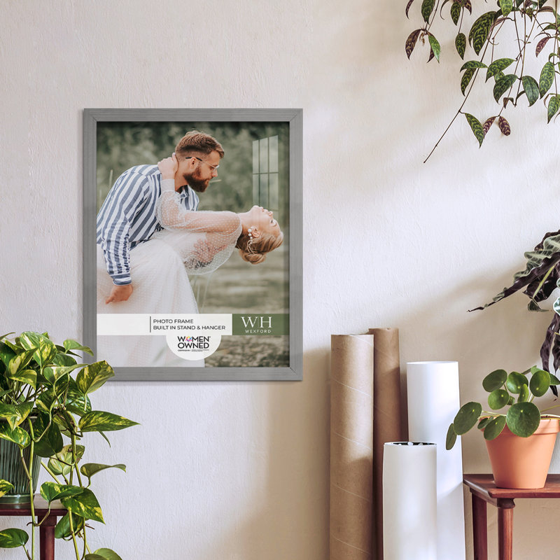 Grey Wood Picture Frame - Set of 6, 11" x 14"