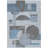 Machine Washable Indoor/Outdoor Cinead ACN1695 Blue Rug-109534352