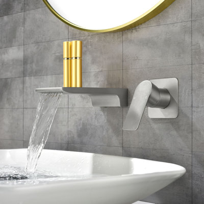 Wall Mounted Bathroom Faucet