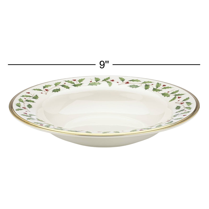 Lenox Holiday Pasta / Soup Plate