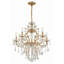 Lustre classique / traditionnel à 6 lumières de style bougie Berthold-21131440-21131439