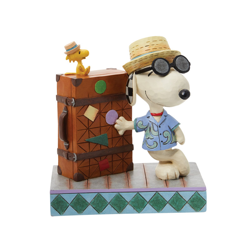 Figurine Peanuts par Jim Shore Snoopy & Woodstock