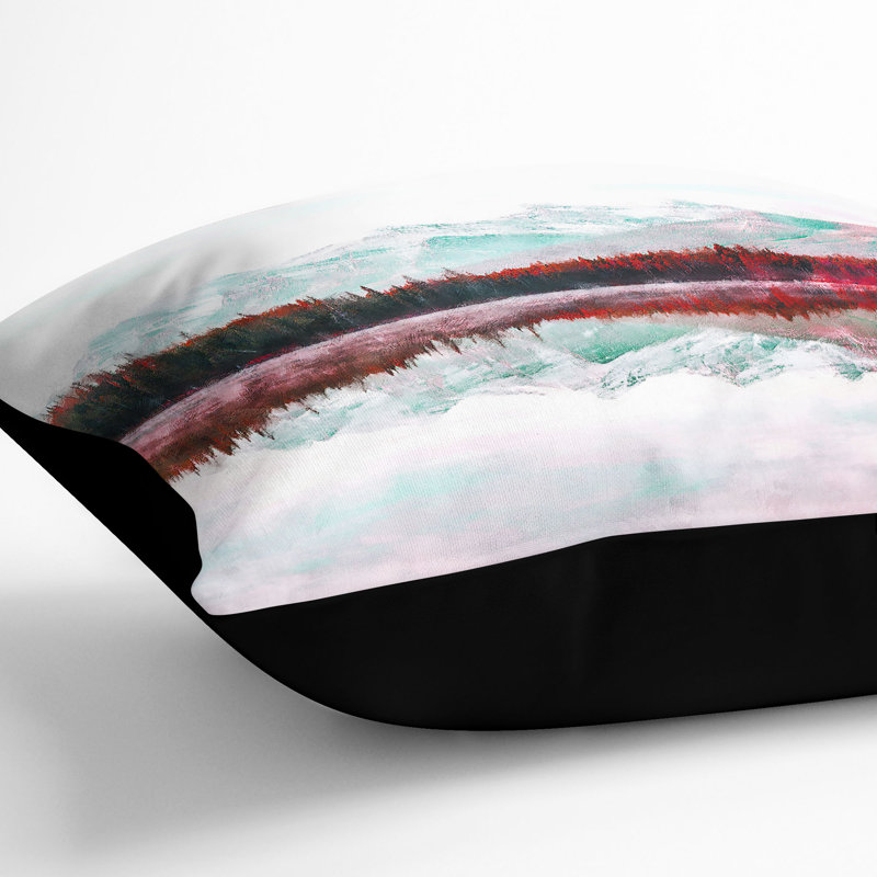 Square Cushion, 55cm H x 55cm W x 20cm D, Black