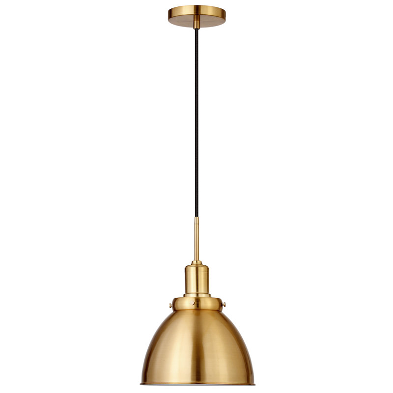 Madison 1 - Light Single Pendant, Brass