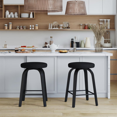 Ensemble de 2 tabourets pivotants