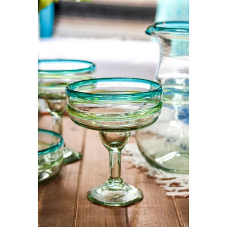 Red Barrel Studio® Tiyon 2 - Piece 3oz. Glass Margarita Glass Glassware Set