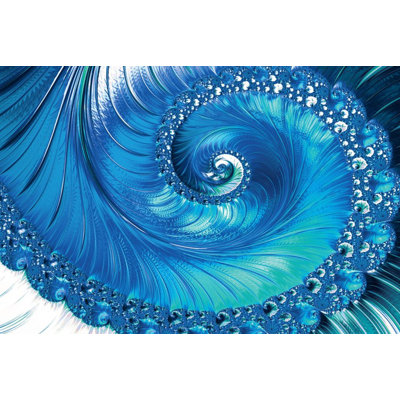 Blue Creative Abstract Modern Acrylic Wall Art