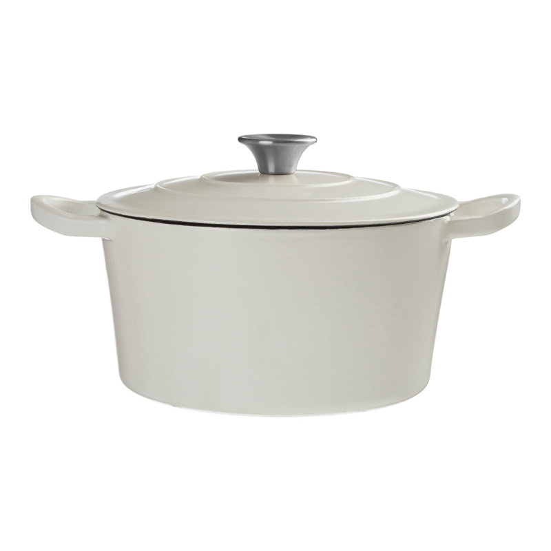 Symple Stuff 4L Cast Iron Round Dutch Oven
