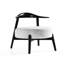 Fauteuil d'appoint pour le salon, fauteuil d'appoint moderne, fauteuil d'appoint sans accoudoirs