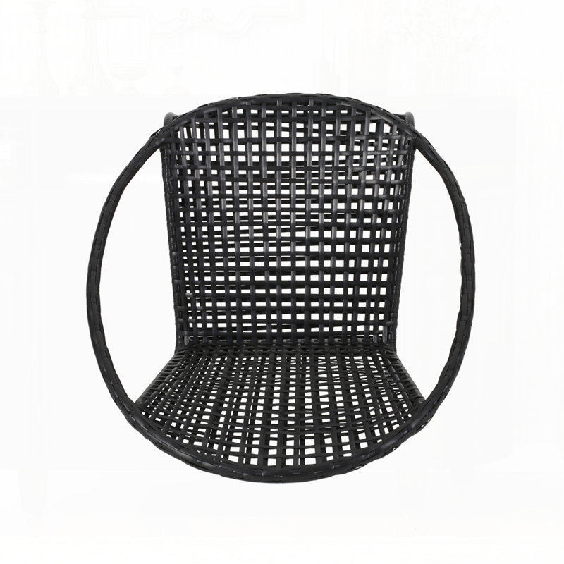 Outdoor Chair Set Of 2, Black