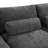 86.5'' Chenille Modular Sectional Sofa With Storage Pockets, 5 Seat U Shaped Couch Set With Pillows,Free Combination,Modern Cloud Sofa With 2 Movable Ottoman For Living Room,Apartment-1512580903