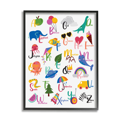 " Learning Alphabet Letters "