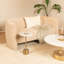 Luxe Aluminum and Marble Martini Table-1661970486-1673689616