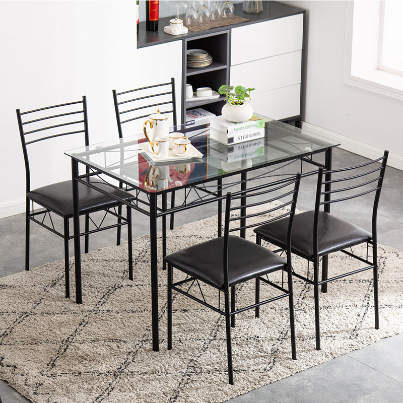 Bellville 4 - Person Four Leg Dining Set