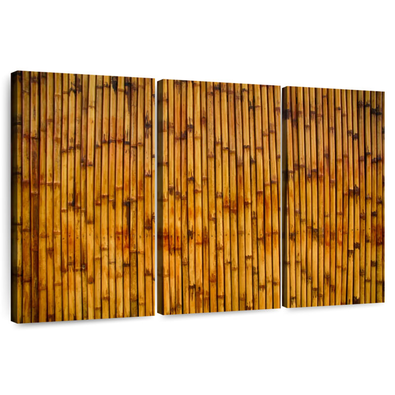 Clôture en bambou Harnek, H 32 po x l 50 po